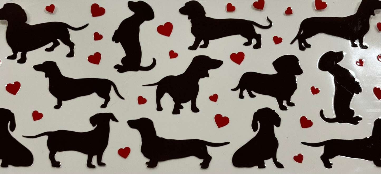 Dachshund (Brown) Print Drinking Cup