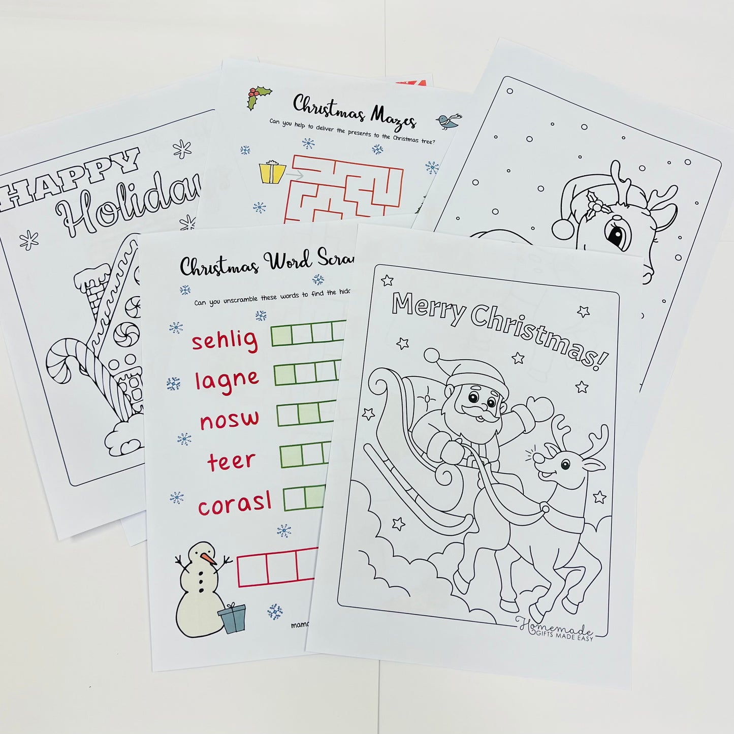 ** Christmas Activity Set **