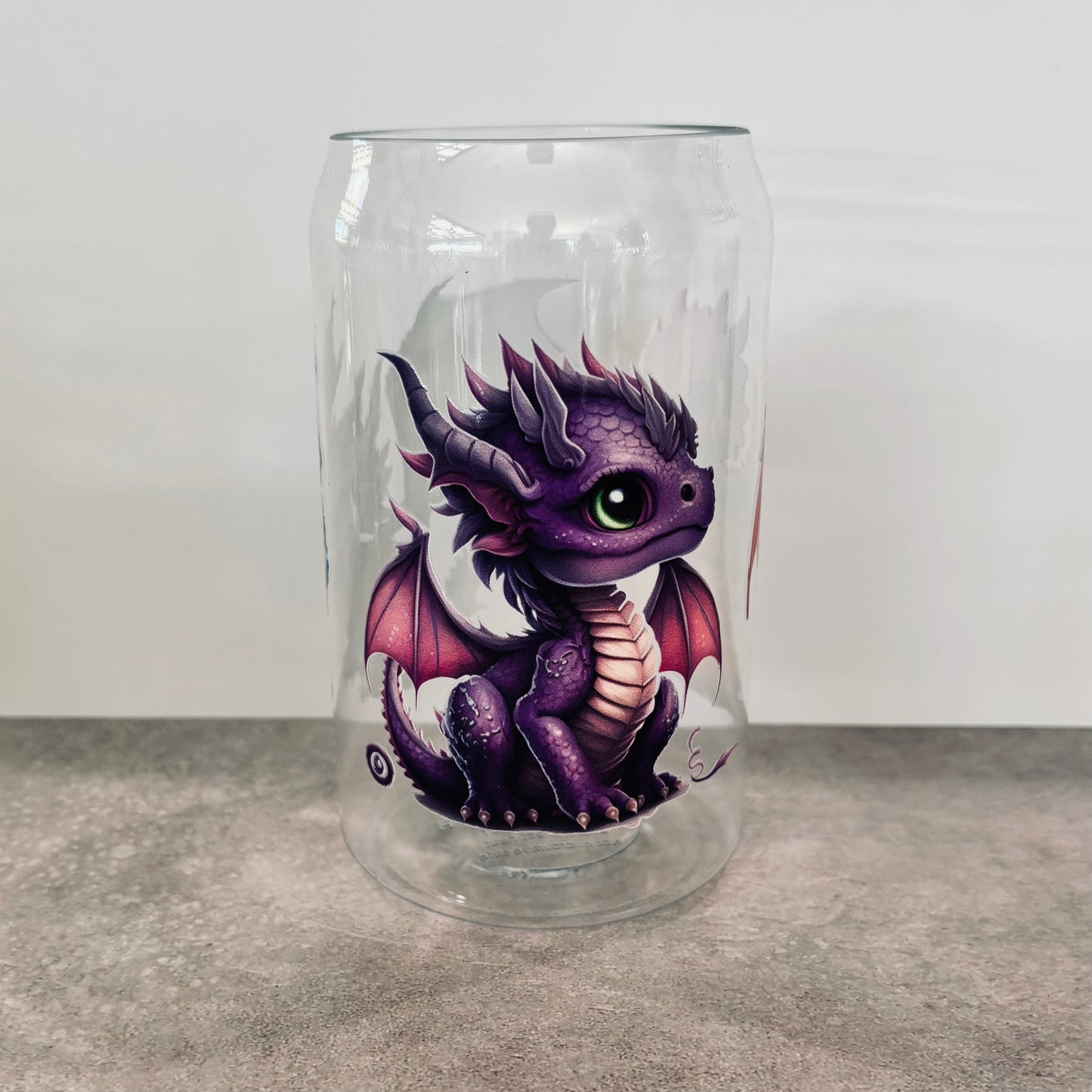 16oz Plastic Drinking Glass - Dragons 2