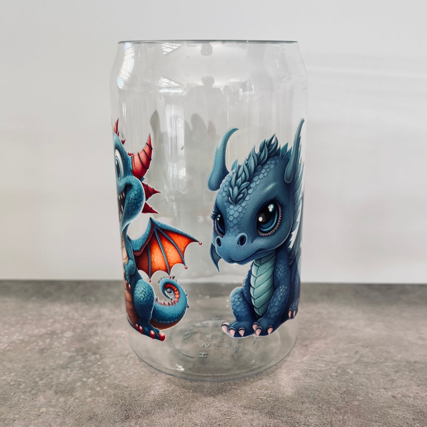 16oz Plastic Drinking Glass - Dragons 1