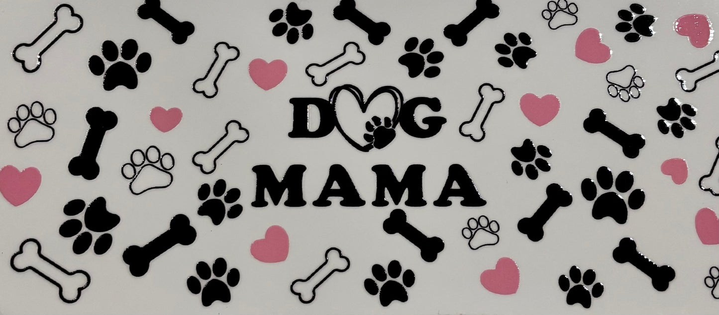 Dog Mama Printed Drinking Cup