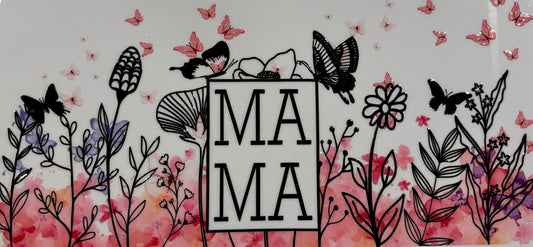 Mama Floral Printed Drinking Cup