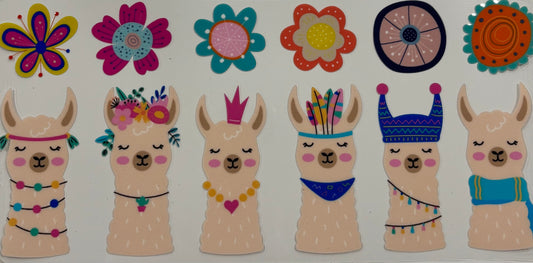 Llama Party Printed Drinking Cup