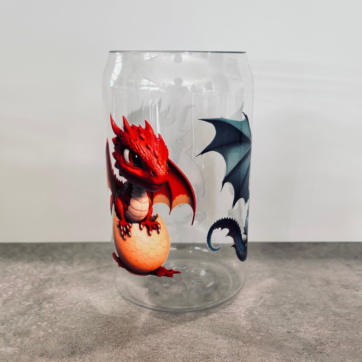 16oz Plastic Drinking Glass - Dragons 2