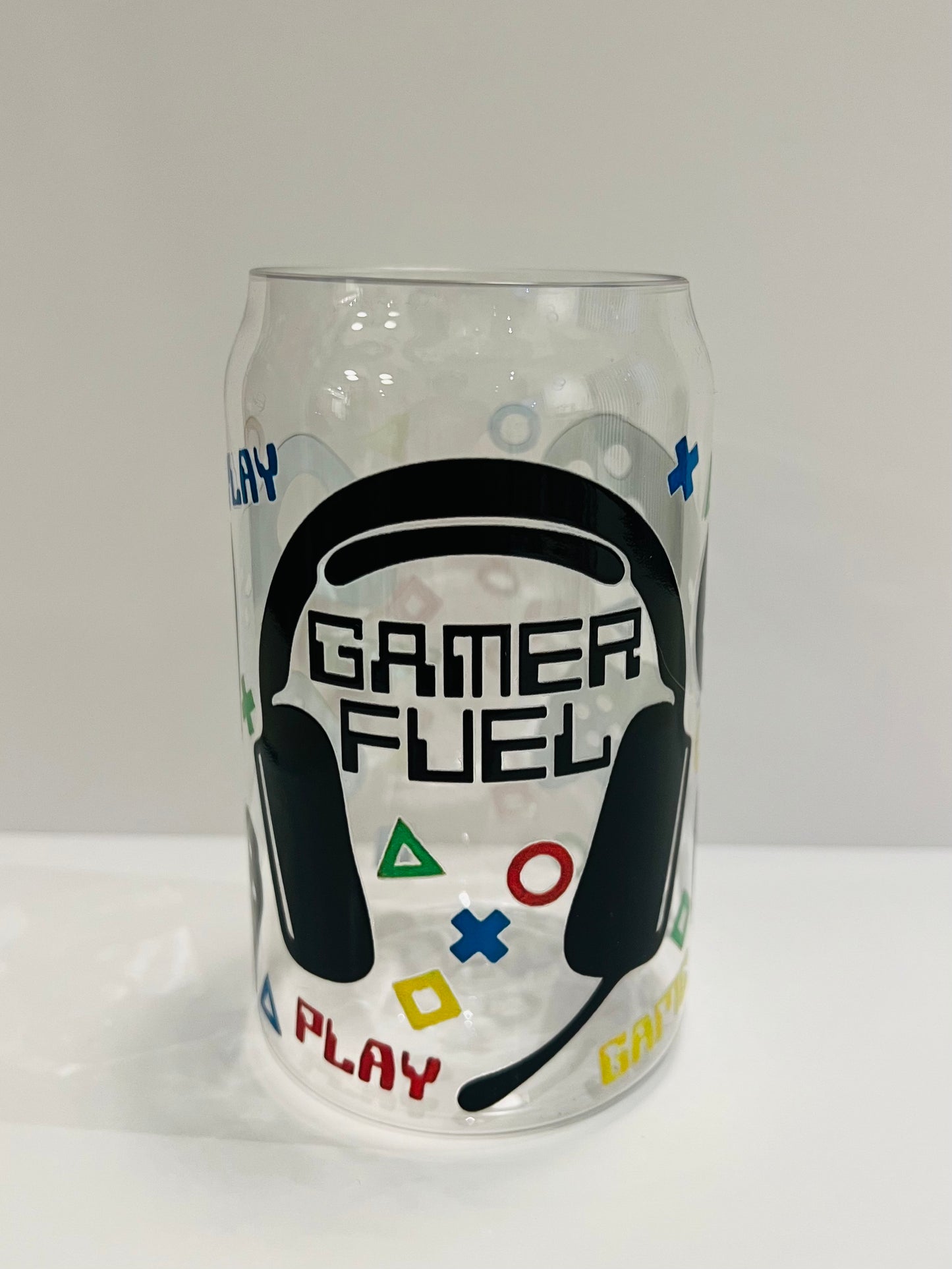 16oz Plastic Drinking Cup - Gamer Print