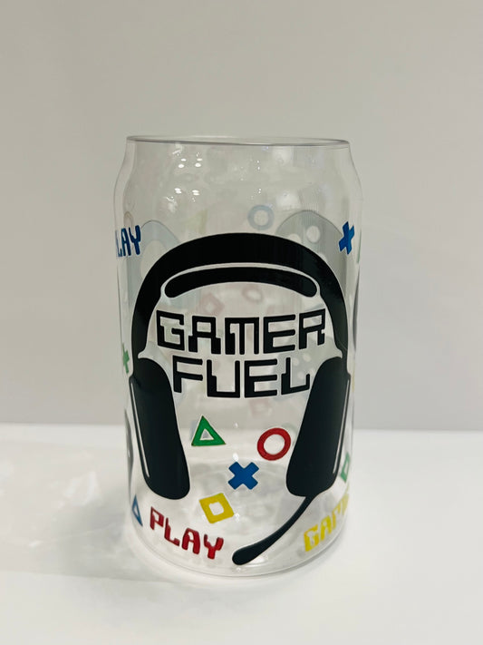 16oz Plastic Drinking Cup - Gamer Print