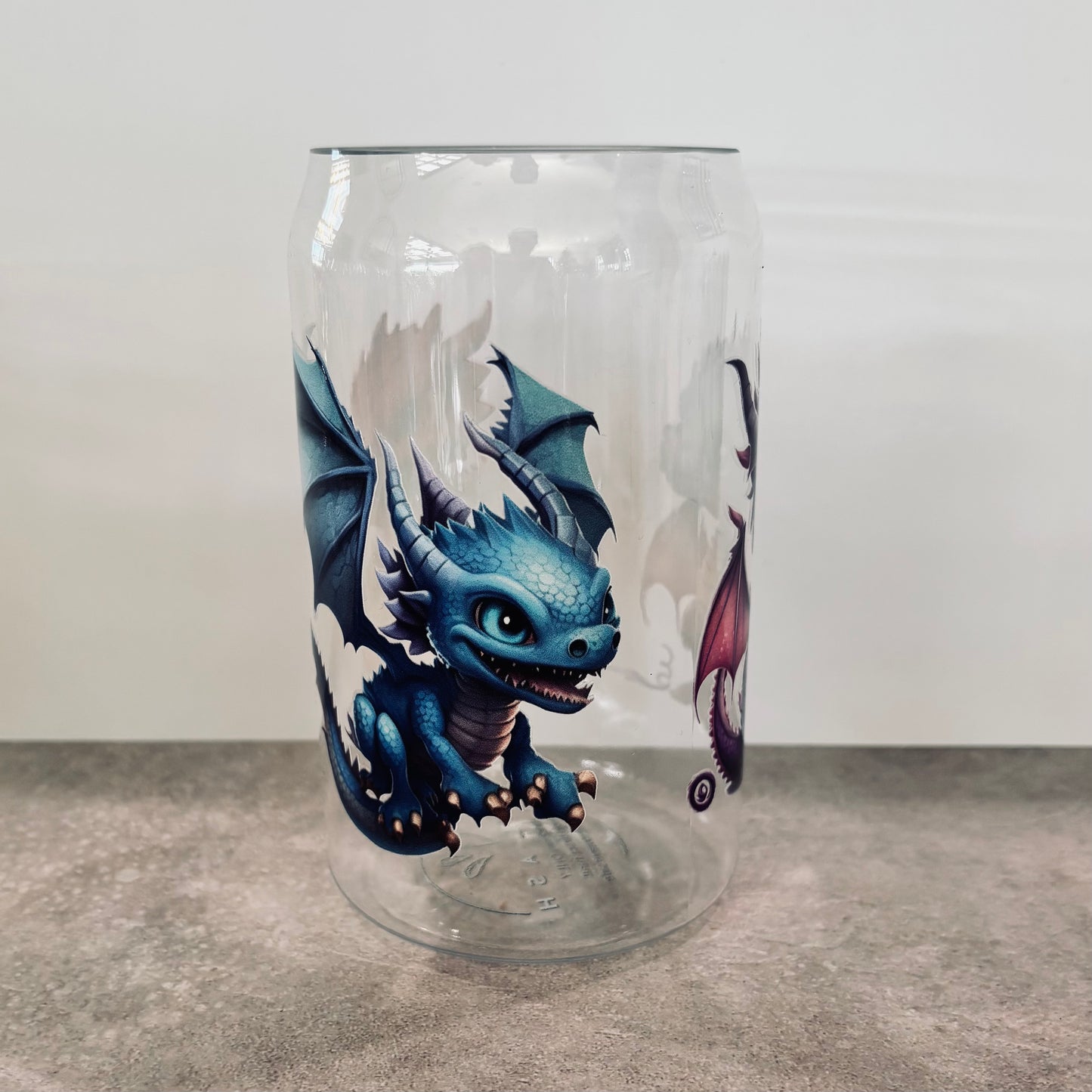 16oz Plastic Drinking Glass - Dragons 2