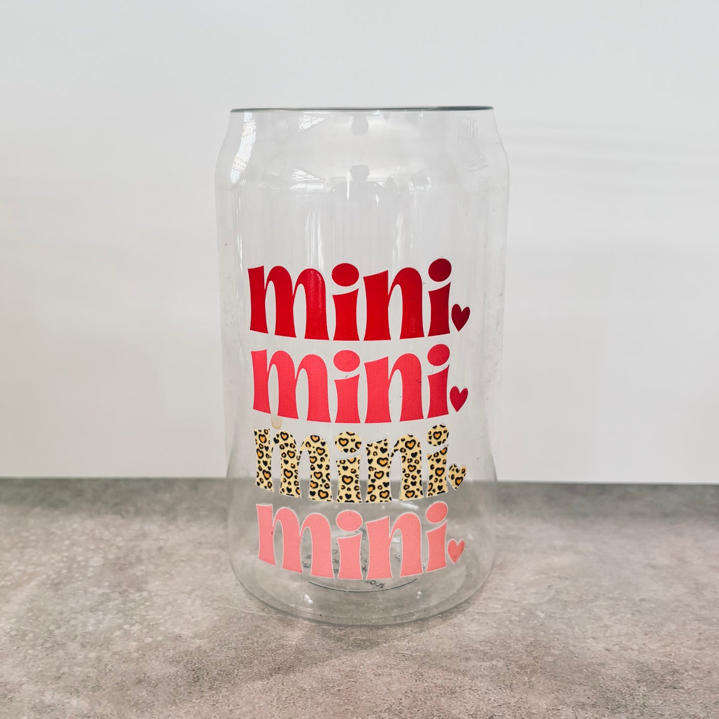 16oz Plastic Drinking Glass - Mini. Mini. Mini. Mini.