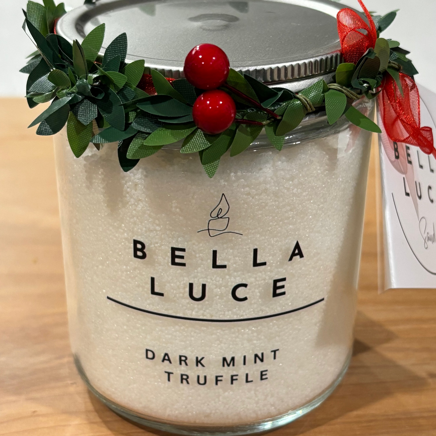 Scented Christmas Candle Sand Jars