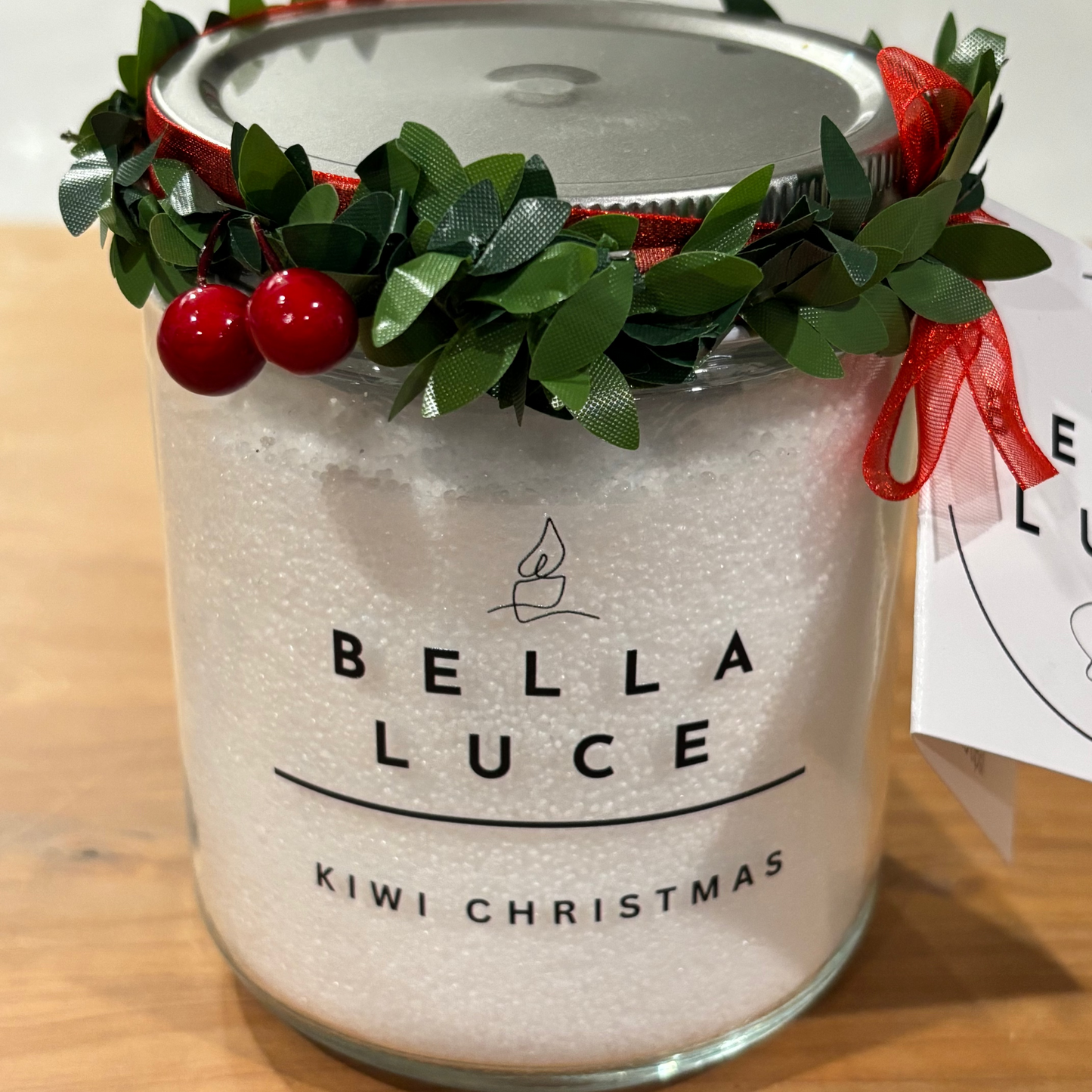 Scented Christmas Candle Sand Jars