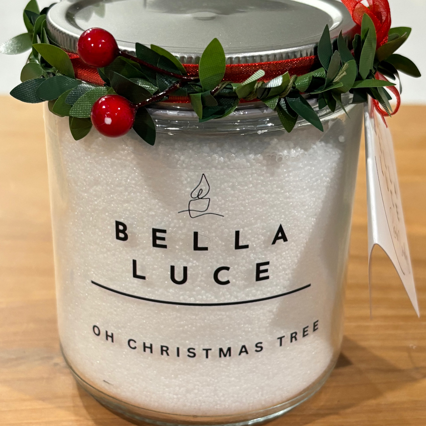 Scented Christmas Candle Sand Jars