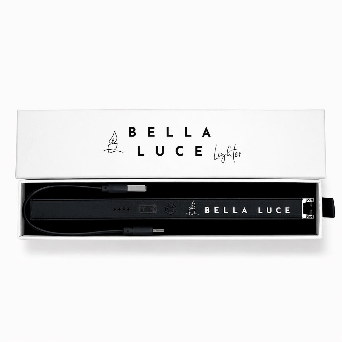 Bella Luce USB Rechargeable Lighter – Black